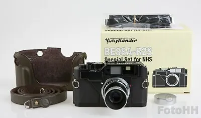 VOIGTLANDER BESSA R2S NHS LIMITED EDITION SET WITH RARE HELIAR 50mm LENS INCL. • $1999