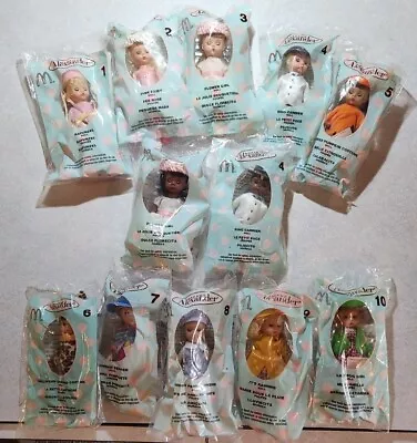 Madame Alexander Dolls Full Set Of 12 McDonald’s Happy Meal 2003 New Unopened • $29.99