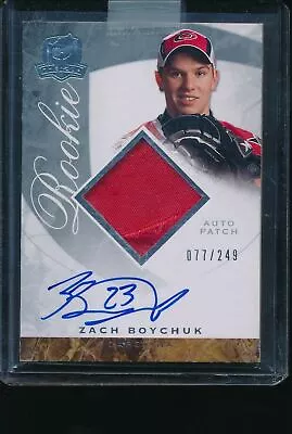 2008-09 The Cup #85 Zach Boychuk JSY AU RC 77/249 • $40.07