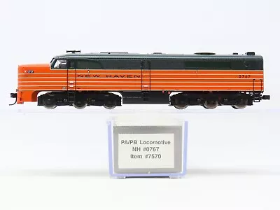 N Scale Life-Like 7570 NH New Haven ALCO PA Diesel Locomotive #0767 • $99.95