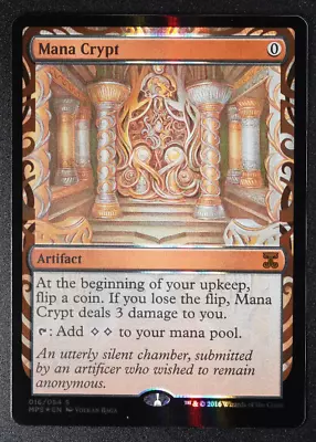 Mana Crypt Kaladesh Invention Masterpiece MTG Magic: The Gathering Card • $63.50