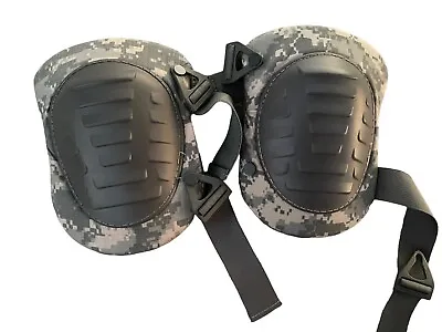US Army Military Surplus Tactical Knee Pads New ACU USGI Digital Camouflage • $10.99