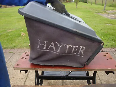 £39.99 • Buy Hayter Harrier 48cm Petrol Lawn Mower Grass Bag Collection Box