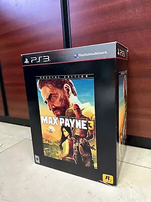 Max Payne 3 - Special Collector's Edition (PS3 Playstation) STATUE ONLY With BOX • $16