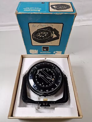 Heath Marine Sowester Bosun Boat Yacht Compass 6” Double Gimbal Grid Steering • £29.99