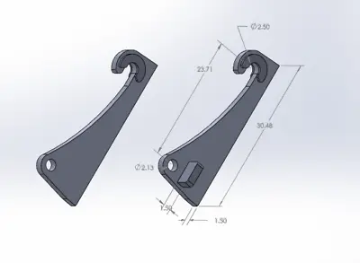 Blank Volvo Quick Attach For Volvo Loader Mounts • $980