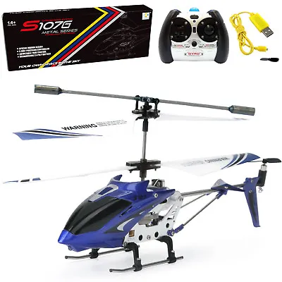 Syma S107G RC Helicopter 3.5CH Remote Control Helicopter W/ Gyro Toy Gift Kid US • $23.98