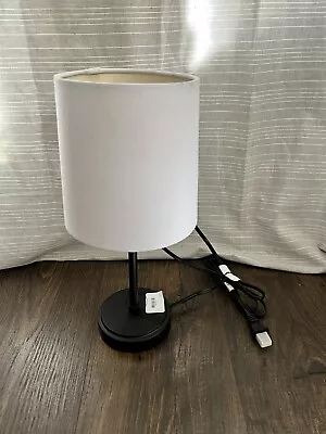 Metal Stick Mini Table Lamp Black- Threshold™ • $10