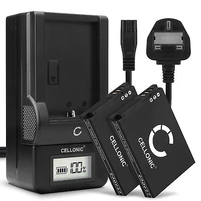 2x SLB-10A Battery + Charger Set For Samsung WB710 IT100 TL9 EX2F PL50 WB2100 • £36.90