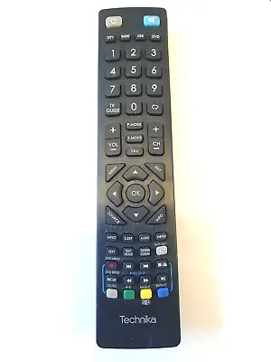 Genuine Technika Remote LCD LED Freeview HD TV 32F21B-FHD/DVD 24E21B-FHD/DVD • £7