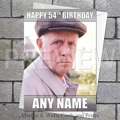 One Foot In The Grave Birthday Card. 5x7 Inches. Personalised Plus Envelope. • £4.15