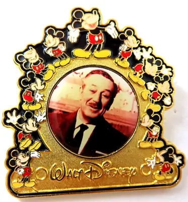 Disney Pin Walt Disney 100th Birthday Surrounded By Mickey LE 7500 AS IS #8473 • $7