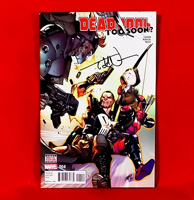 Deadpool Too Soon? #4 Punisher Signed By Artist Todd Nauck • $24.95