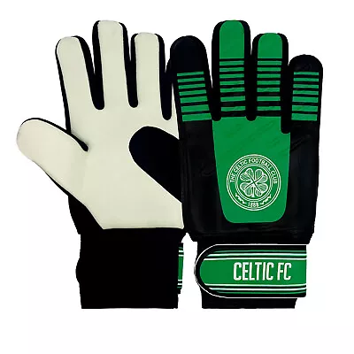 Celtic FC Boys Gloves Goalie Goalkeeper Kids Youths OFFICIAL Football Gift • £11.99