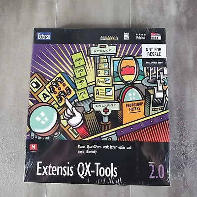 Extensis QX-Tools Pagetools 2.0 MAC Productivity Makes QuarkXPress Work Faster • $50