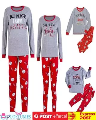 Kids Adult Family Matching Christmas Pajamas Sleepwear Nightwear Pyjamas • $20.43