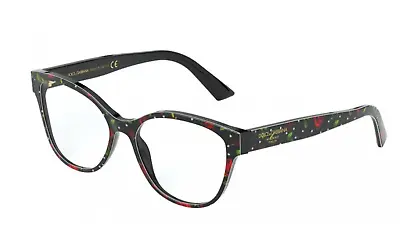 Dolce & Gabbana Reading Glasses DG 3322 3229 52-16 Roses & Hearts Frames Reader • $269.99