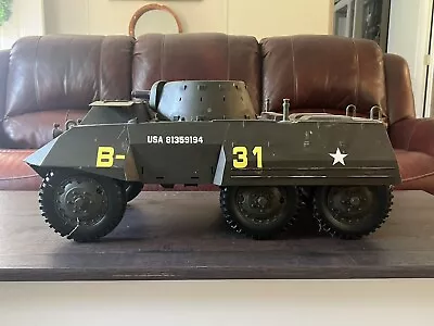 GI Joe 1:6 Scale M8 Greyhound Tank Vintage Armored *EX Cond* Please READ • $164.97