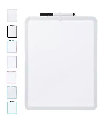 Dry Erase Board 14” X 11” With A Black Dry Erase Marker Small Mini White Board • $11.86