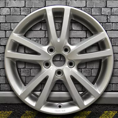 5 Double Spoke Fine Bright Silver Full Face OEM Wheel For 05-13 VW Jetta - 17x7 • $213.99