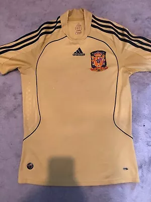 Spain Away Shirt David Villa 2007-08 • £34.99