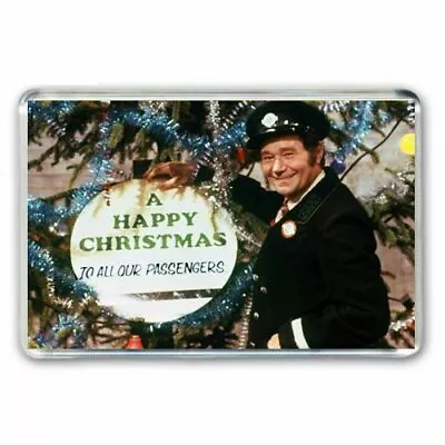 ON THE BUSES - MERRY CHRISTMAS From Stan Butler- JUMBO FRIDGE/ LOCKER MAGNET • £2.99