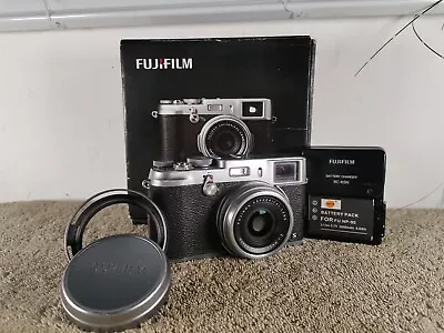 Fujifilm FinePix X Series X100S 16.3MP Digital Camera - Silver Boxed Tested  • $559.50