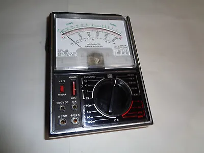 Micronta 50000 OHMS/Volt/Amps Multitester With Range Doubler  22-204A • $9.99