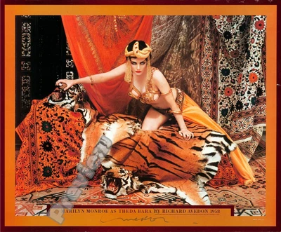 £4.89 • Buy Marilyn Monroe By Richard Avedon 1958 Print Poster Wall Art Picture A4 Size