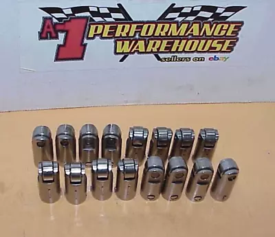 16 Isky KEYWAY Solid Roller Lifters .937  SB Chevy Crane BAM Comp Jesel MOREL • $400