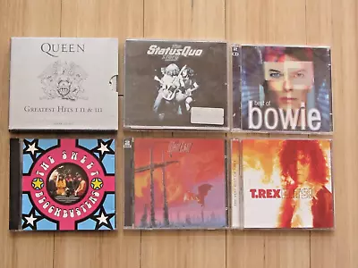 Queen Platinum Greatest Hits 6 CD Album Collection Bowie T Rex Quo Sweet • £18.99