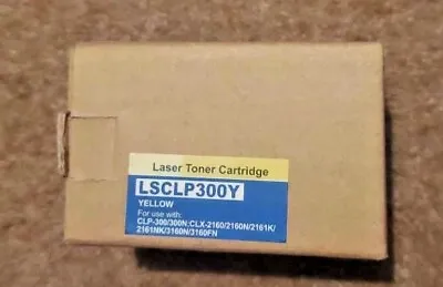 Samsung CLP-300/300N CLX-2160/2160N  Yellow Toner Cartridge CLP-Y300A  JMGD • £5