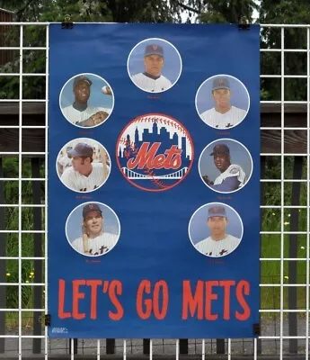 Orig. 1969 NEW YORK METS *Vintage Baseball Poster* Tom Seaver Jerry Koosman++ • $74.95