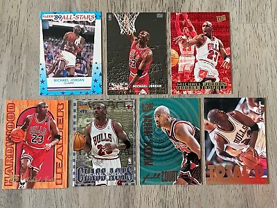 Michael JORDAN 7x Insert LOT 96 Ultra FULL COURT TRAP Fleer Total D CLASS ACTS + • $61.25