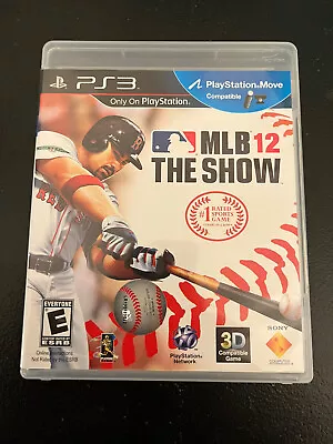 MLB 12 The Show Sony PlayStation 3 PS3 • $1.50