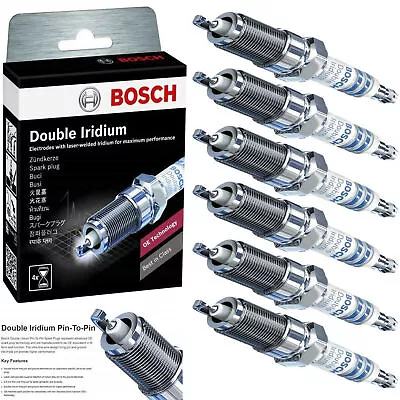 For Nissan Altima Armada 350Z Quest OE Germany Double Iridium Spark Plug 6PCS • $79.20