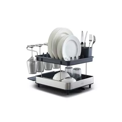 Joseph Joseph - Excel Steel 2-Tier Dish Rack • $89.95