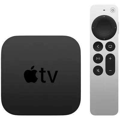 $344.99 • Buy New Apple TV 4K 64GB MXH02X/A A12 Bionic 4K High Frame Rate HDR