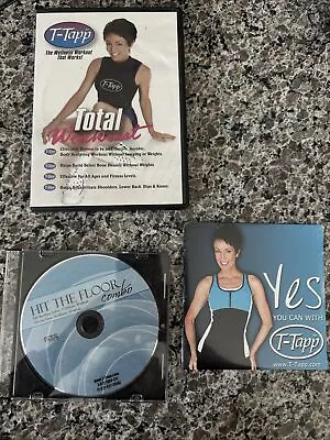 T Tapp Workout Dvd Lot: Total Basic+ Ladybug Lower Hit Floor Yes You Can • $100