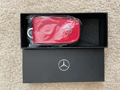 New Mercedes-Benz Leather Key Case Red • $45