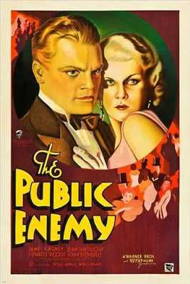 Vintage Movie Poster 1931 THE PUBLIC ENEMY Action Scandal 20x30 RARE HOT NEW • $9.99