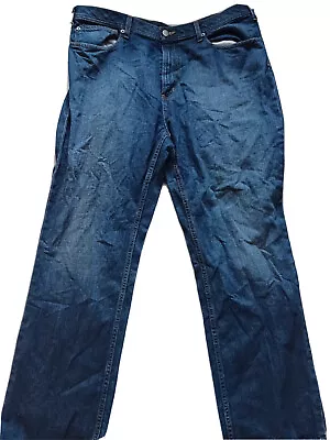 Mustang Jeans Men’s 40x32 Blue Straight Leg Jeans • $12.99