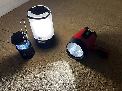 Coleman 4D CPX 6 LED Spotlight Coleman Lamp W/Bluetooth Speaker & Mini Lantern • $39