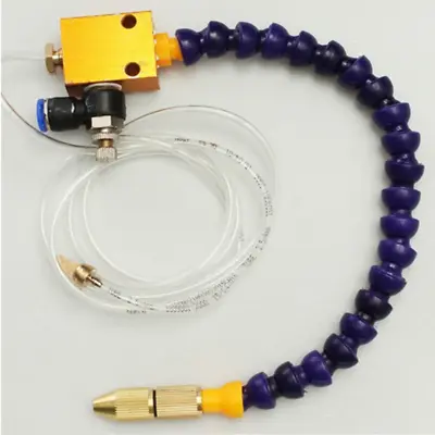 Coolant Mist Lubrication Spray System For 8mm Air Pipe CNC Lathe Milling Drill • £10.48