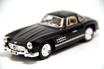 New 5  Kinsmart 1954 Mercedes Benz 300 SL Coupe Diecast Model Toy 1:36 Black • $8.08