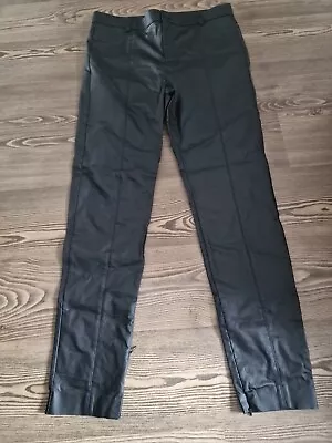 Zara Leather Look Skinny Jegging Size Xl • £1.99