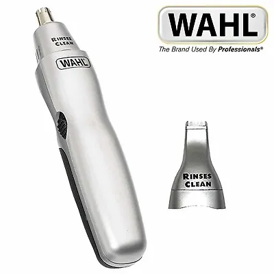 Wahl Cordless Dual Head Battery Ear Nose & Brow Trimmer Grooming Set 5545-516 • $19.18