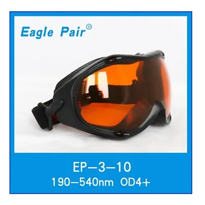 CE OD4+ 190-540nm Laser Safety Glasses F Purple/Blue/Green Laser Eyes Protection • $74.71