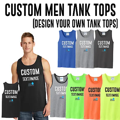 Ink Stitch Design Your Own Custom Printed Tank Tops • $23.99