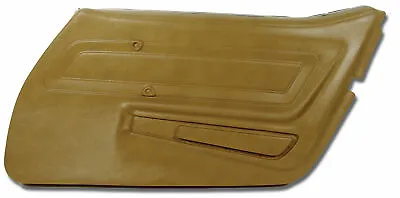 Corvette C3 Door Panel Med Saddle RH 1973-1975 • $339.99